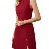 Women's Formal Dresses 2025 Summer Sleeveless Short Dress Elegant Bussiness Office Outfits