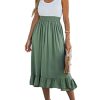 31U6KZeBxL.jpg Women's Summer Midi Dresses Sleeveless Tank Smocked Beach Vacation Hawaiian 2025 Flowy Sundress