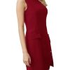 Women's Formal Dresses 2025 Summer Sleeveless Short Dress Elegant Bussiness Office Outfits
