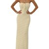 31zL8csEAL.jpg Women's Summer Crochet Tube Maxi Dress Tie Front Strapless Sleeveless Bodycon Knit Long Dresses