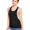 Women's Sleeveless Flowy Loose Fit Racerback Yoga Workout Tank Top