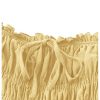 Women's Strapless Tube Mini Dress Sleeveless Shirred Tie Front Ruffle Hem A Line Summer Dresses