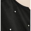 41ItNrBwdNL.jpg Girl's Pearl Halter Dress Sleeveless Ruffle Hem Color Block Cute Birthday Midi Dresses