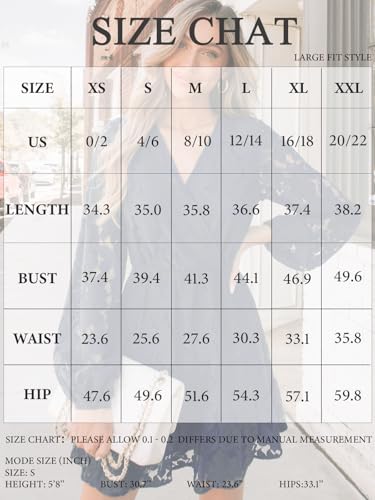 Women Elegant V Neck Lace Peasant Sleeve Mini Summer Dress Elastic High Waist A Line Casual Wedding Guest Dress