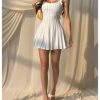 41RnejKjuvL.jpg Women's Summer Sleeveless Knit Sweater Dress Scoop Neck Flowy Beach Mini Dresses Date Outfits