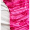 41axz9jSdaL.jpg Women's Summer Floral Corset Dress Spaghetti Strap Ruched Mesh Bodycon Vacation Mini Dresses