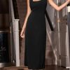Women Backless Maxi Summer Dress Back Vent Square Neck Sleeveless A Line Casual Sundress Spring Semi Formal Dress