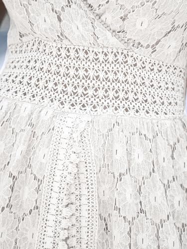 Women's Ruching Smocking Jumpsuit Summer Slip V Neck Backless Maxi High Low