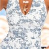 Women Halter Floral Summer Dresses Plunge V Backless Sleeveless Casual Vacation Dress Beach Holiday Midi Sundress