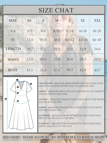 Women Crochet Swim Cover Up Short Sleeve V Neck Bathing Suit Beach Dress Summer Swimwear Coverups