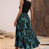 51vlqLX5KXL.jpg Women's Scoop Neck Button Front Tank Dress Sleeveless Floral Print Mini Dresses