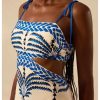 51wkvh70zWL.jpg Women's Summer Maxi Dress Boho Print Tie Shoulder Spaghetti Strap Cut Out Tie Back Cami Dresses Sundress