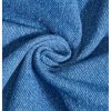 51zt17EZX5L.jpg Girl's Sleeveless Ruched Ruffle Hem Denim Dress Bow Cute A Line Summer Dress